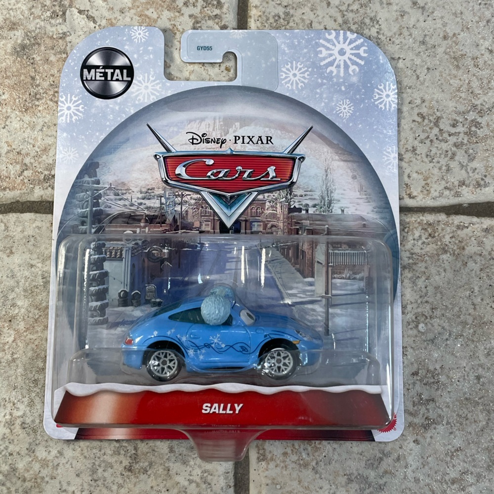 Disney Pixar Cars Sally Die-Cast Toy Christmas edition